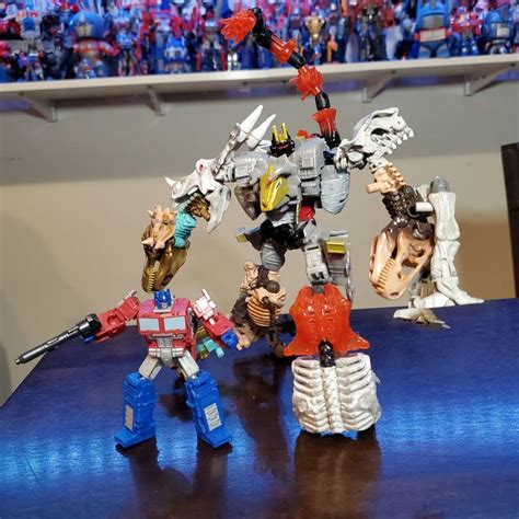 </strong> The<strong> Dinoforce's</strong> Pretender shells actually have the same lineup as the. . Transformers core class dinobots